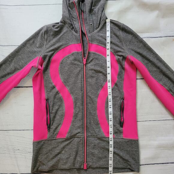 Lululemon Athletica Size 4 Stride Jacket Full Zip Women's Activewear Layer - Picture 6 of 12